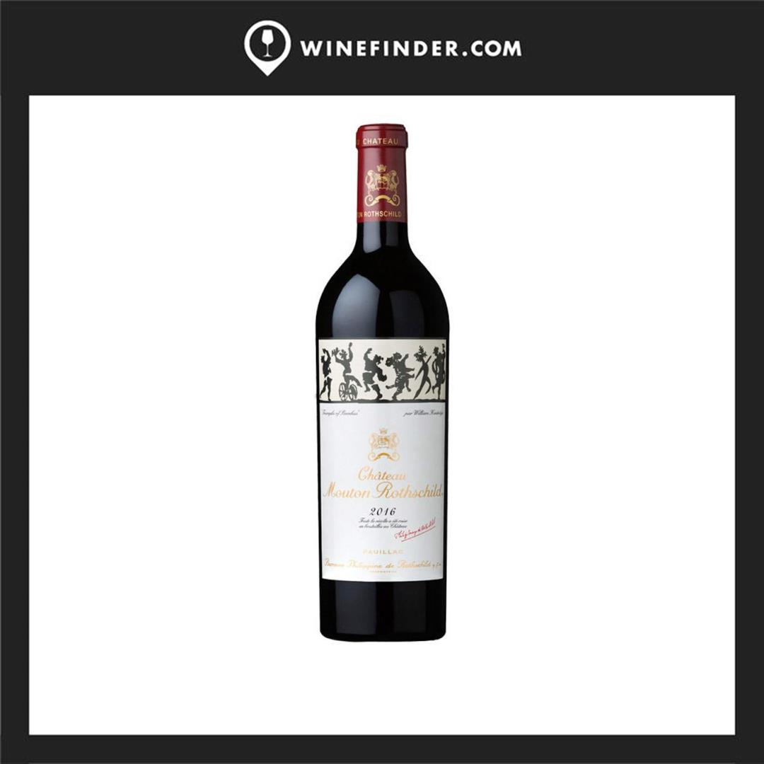 Château Mouton Rothschild 2016 750ml Château Mouton Rothschild 2016 - wineandco