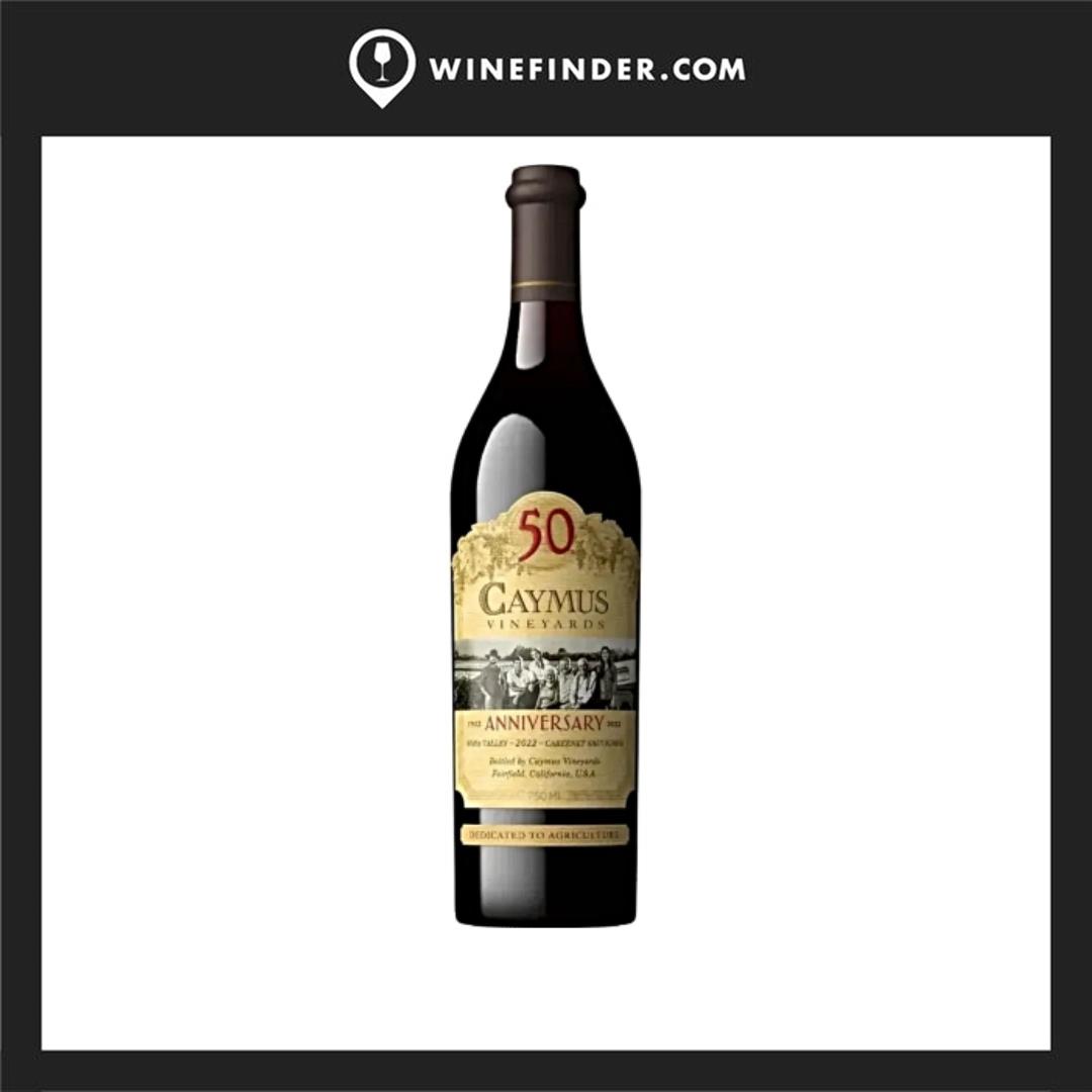 Caymus Cabernet Sauvignon 50th Anniversary 2022: Köp online